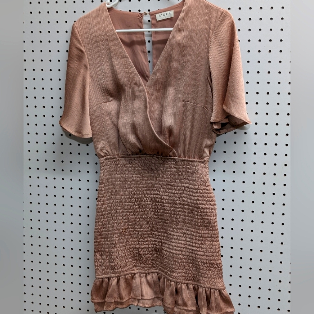 Storia Women's Champagne Dress
